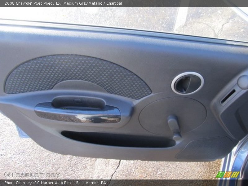 Medium Gray Metallic / Charcoal 2008 Chevrolet Aveo Aveo5 LS