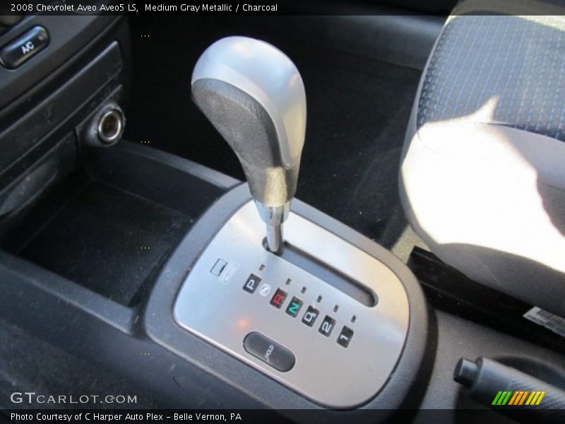 Medium Gray Metallic / Charcoal 2008 Chevrolet Aveo Aveo5 LS