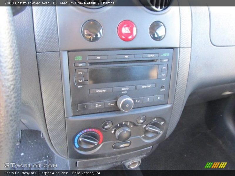 Medium Gray Metallic / Charcoal 2008 Chevrolet Aveo Aveo5 LS