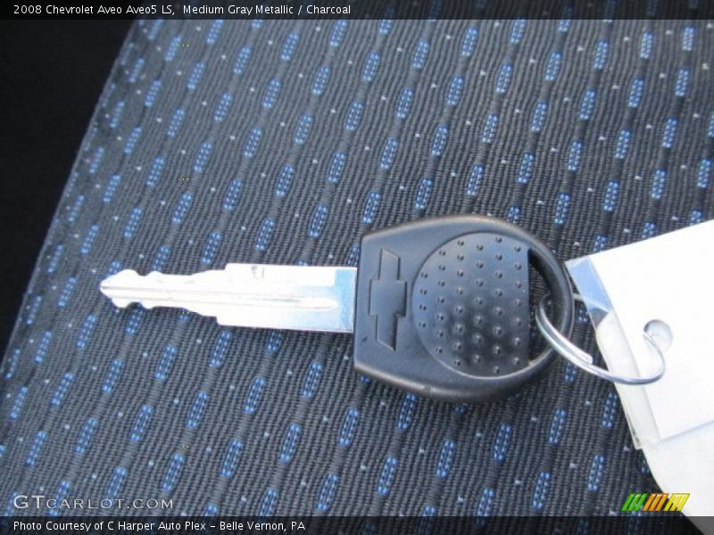 Medium Gray Metallic / Charcoal 2008 Chevrolet Aveo Aveo5 LS