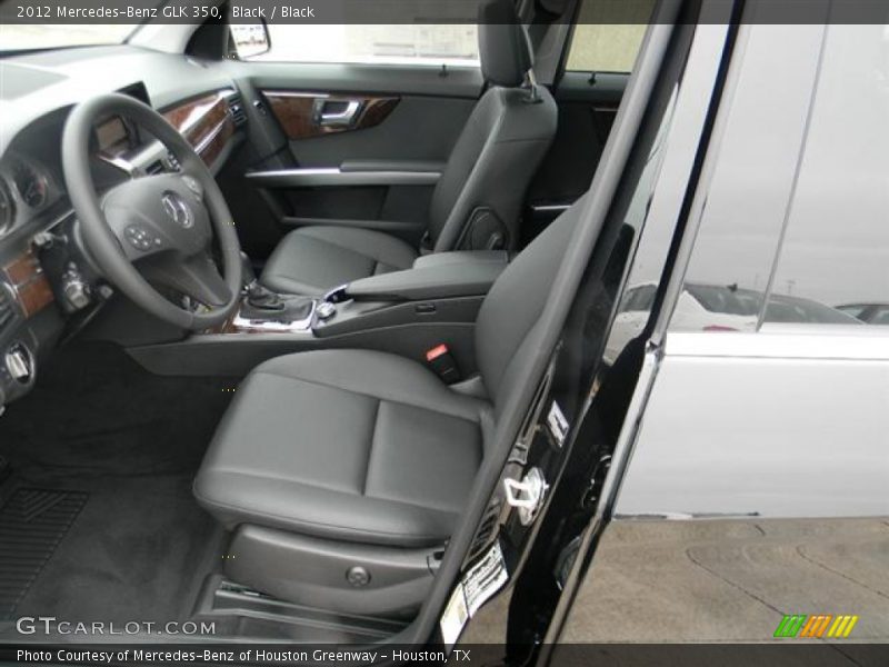 Black / Black 2012 Mercedes-Benz GLK 350