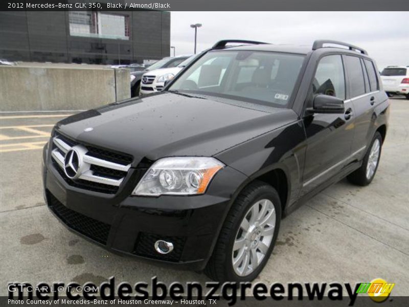Black / Almond/Black 2012 Mercedes-Benz GLK 350