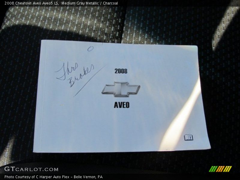 Medium Gray Metallic / Charcoal 2008 Chevrolet Aveo Aveo5 LS