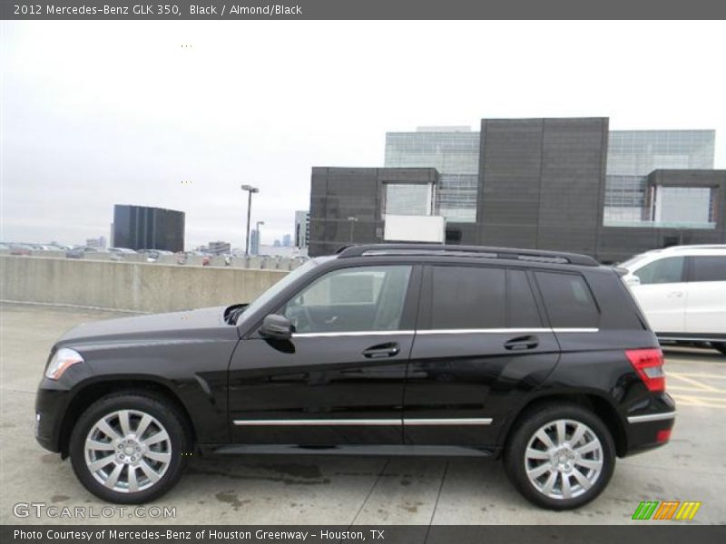 Black / Almond/Black 2012 Mercedes-Benz GLK 350