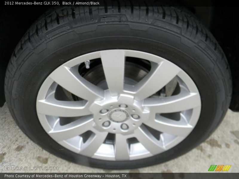 Black / Almond/Black 2012 Mercedes-Benz GLK 350