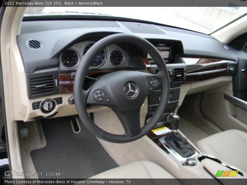 Black / Almond/Black 2012 Mercedes-Benz GLK 350