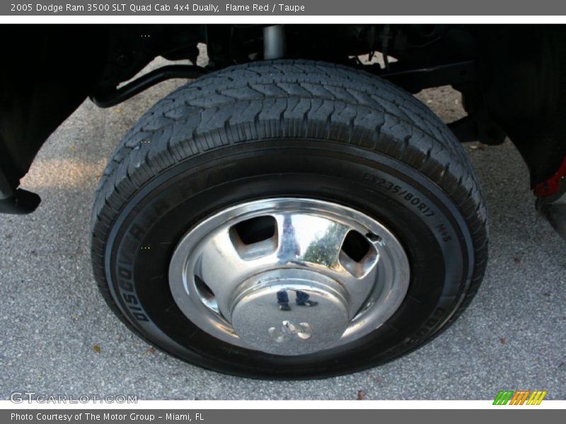 Flame Red / Taupe 2005 Dodge Ram 3500 SLT Quad Cab 4x4 Dually
