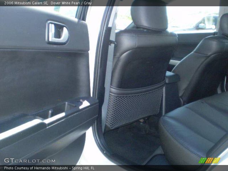 Dover White Pearl / Gray 2006 Mitsubishi Galant SE