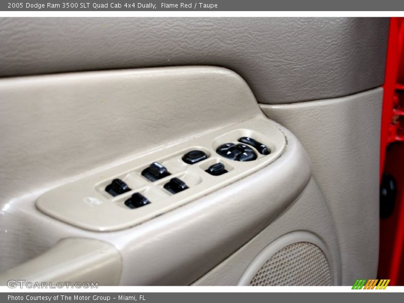 Flame Red / Taupe 2005 Dodge Ram 3500 SLT Quad Cab 4x4 Dually