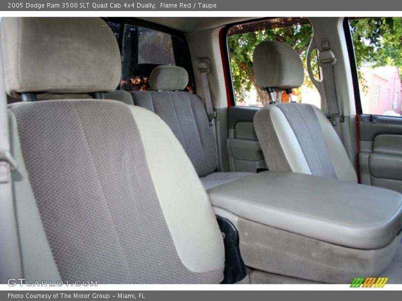 Flame Red / Taupe 2005 Dodge Ram 3500 SLT Quad Cab 4x4 Dually