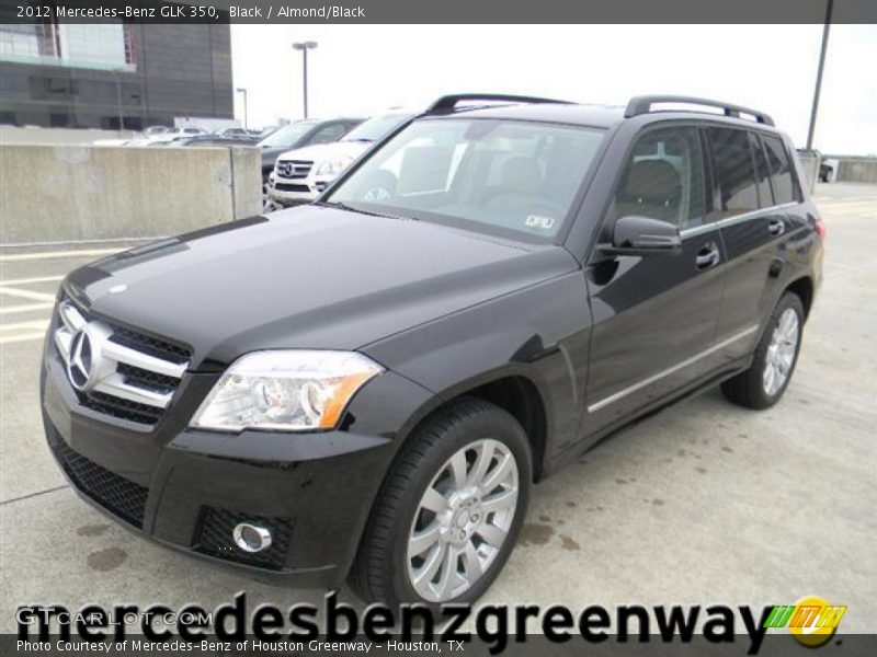 Black / Almond/Black 2012 Mercedes-Benz GLK 350