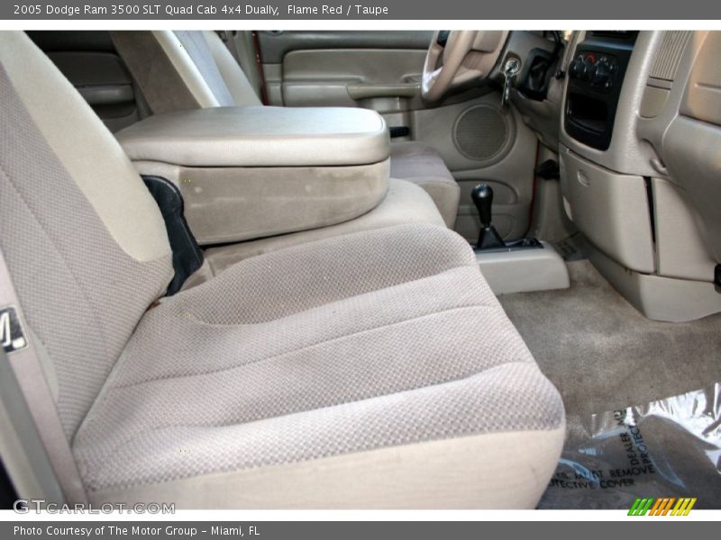 Flame Red / Taupe 2005 Dodge Ram 3500 SLT Quad Cab 4x4 Dually