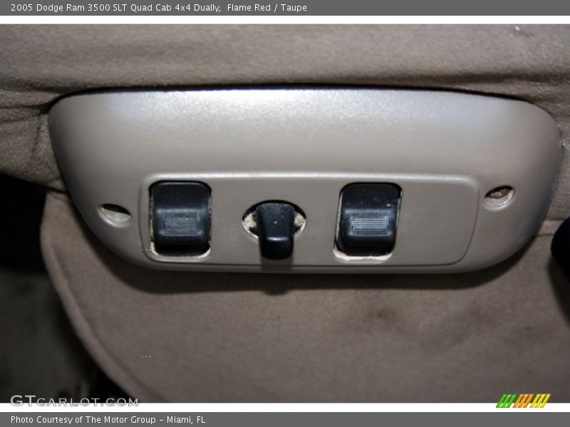 Flame Red / Taupe 2005 Dodge Ram 3500 SLT Quad Cab 4x4 Dually