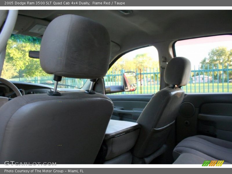 Flame Red / Taupe 2005 Dodge Ram 3500 SLT Quad Cab 4x4 Dually