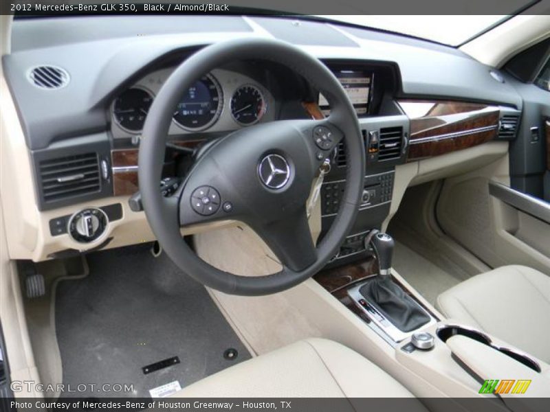 Black / Almond/Black 2012 Mercedes-Benz GLK 350