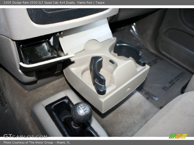Flame Red / Taupe 2005 Dodge Ram 3500 SLT Quad Cab 4x4 Dually
