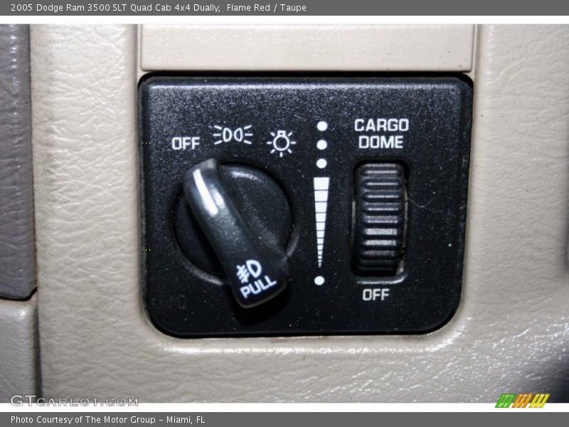 Flame Red / Taupe 2005 Dodge Ram 3500 SLT Quad Cab 4x4 Dually