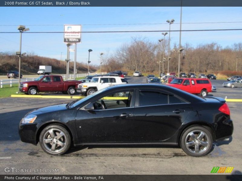 Black / Ebony Black 2008 Pontiac G6 GT Sedan