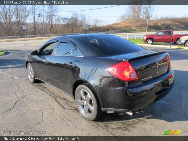 Black / Ebony Black 2008 Pontiac G6 GT Sedan