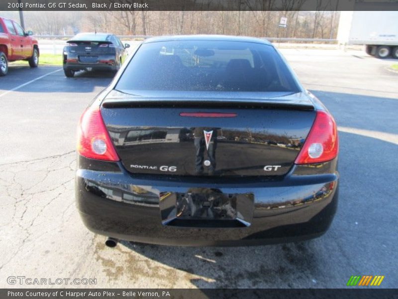 Black / Ebony Black 2008 Pontiac G6 GT Sedan