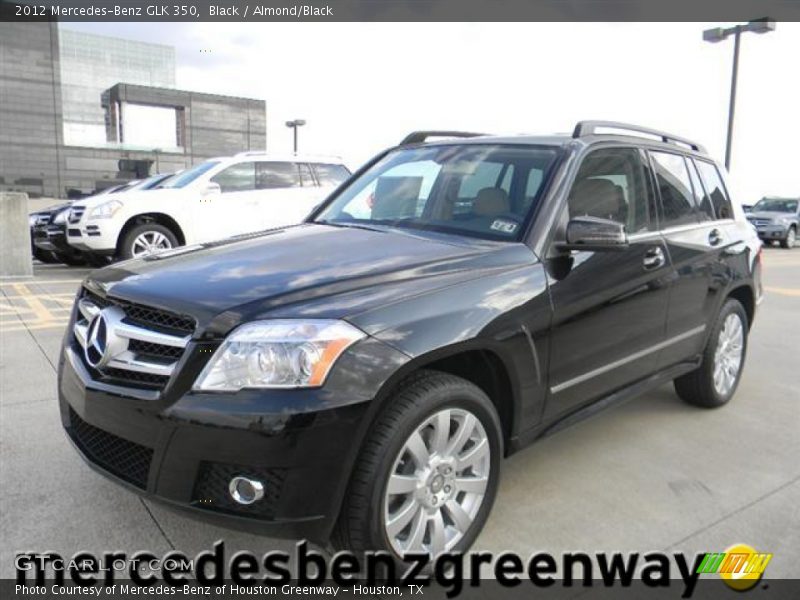 Black / Almond/Black 2012 Mercedes-Benz GLK 350