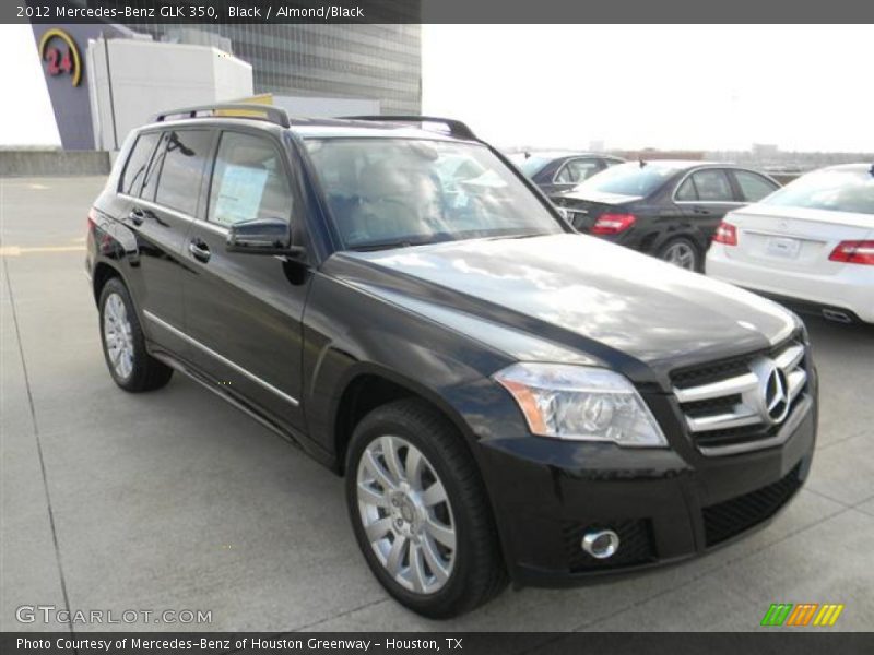 Black / Almond/Black 2012 Mercedes-Benz GLK 350