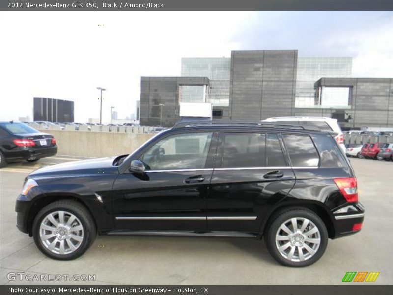 Black / Almond/Black 2012 Mercedes-Benz GLK 350