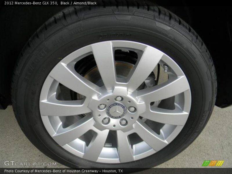 Black / Almond/Black 2012 Mercedes-Benz GLK 350