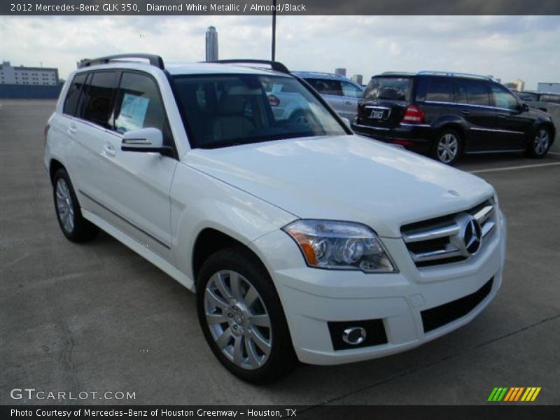 Diamond White Metallic / Almond/Black 2012 Mercedes-Benz GLK 350