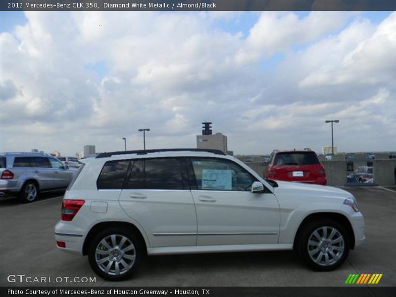 Diamond White Metallic / Almond/Black 2012 Mercedes-Benz GLK 350