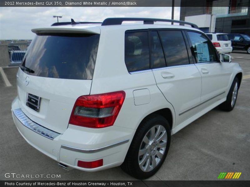 Diamond White Metallic / Almond/Black 2012 Mercedes-Benz GLK 350