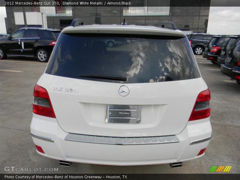 Diamond White Metallic / Almond/Black 2012 Mercedes-Benz GLK 350