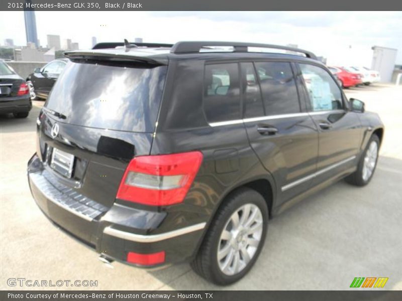 Black / Black 2012 Mercedes-Benz GLK 350