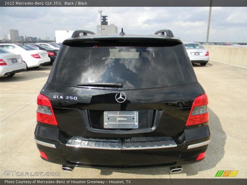 Black / Black 2012 Mercedes-Benz GLK 350