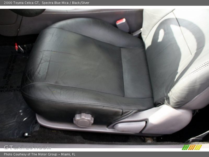 Spectra Blue Mica / Black/Silver 2000 Toyota Celica GT