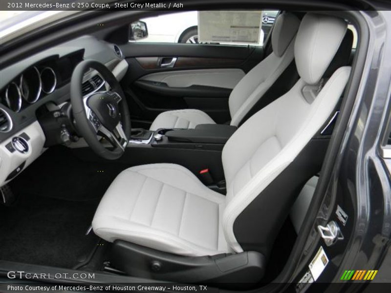  2012 C 250 Coupe Ash Interior