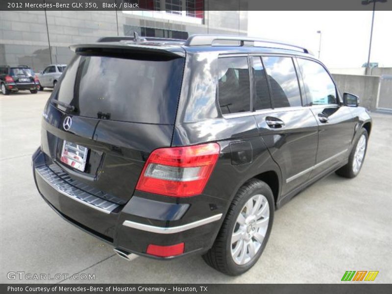 Black / Black 2012 Mercedes-Benz GLK 350