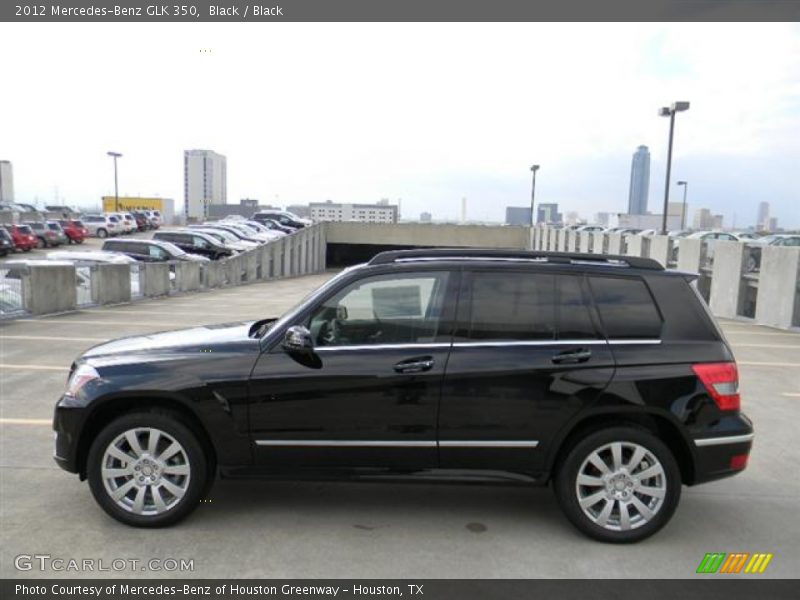 Black / Black 2012 Mercedes-Benz GLK 350