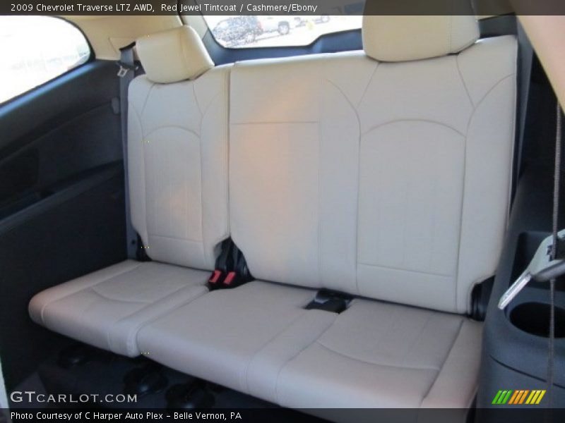 Red Jewel Tintcoat / Cashmere/Ebony 2009 Chevrolet Traverse LTZ AWD