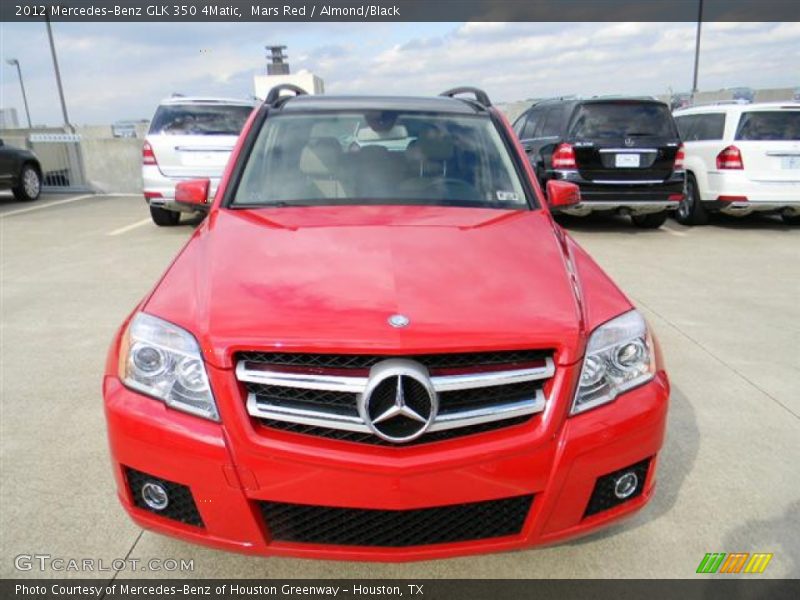Mars Red / Almond/Black 2012 Mercedes-Benz GLK 350 4Matic
