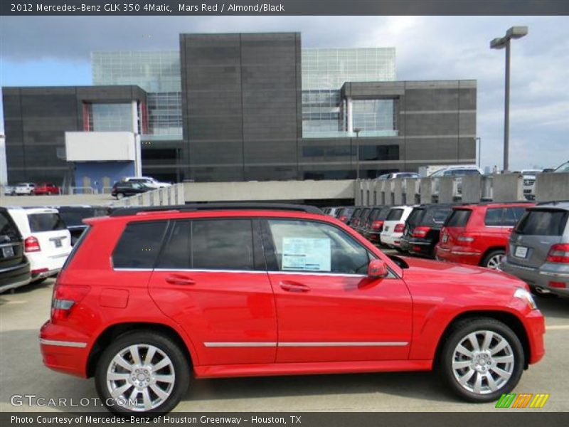 Mars Red / Almond/Black 2012 Mercedes-Benz GLK 350 4Matic