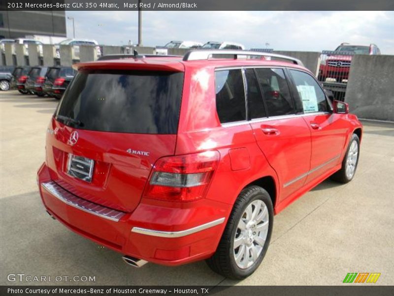 Mars Red / Almond/Black 2012 Mercedes-Benz GLK 350 4Matic