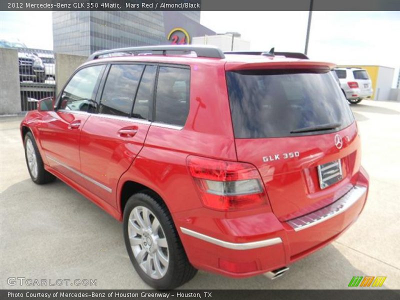 Mars Red / Almond/Black 2012 Mercedes-Benz GLK 350 4Matic