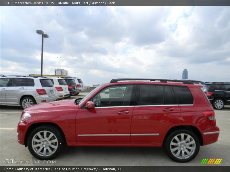 Mars Red / Almond/Black 2012 Mercedes-Benz GLK 350 4Matic
