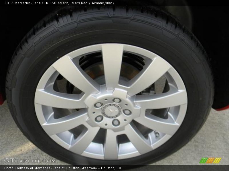 Mars Red / Almond/Black 2012 Mercedes-Benz GLK 350 4Matic