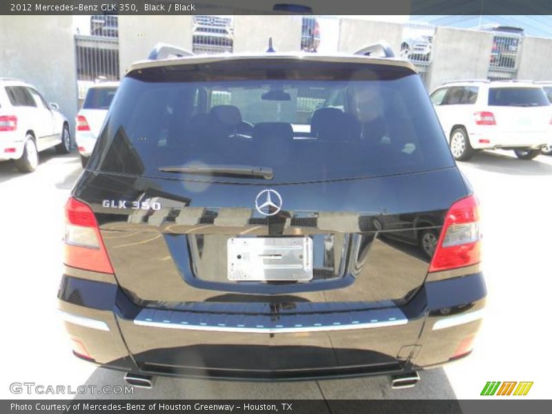 Black / Black 2012 Mercedes-Benz GLK 350