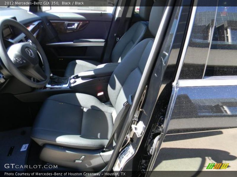 Black / Black 2012 Mercedes-Benz GLK 350