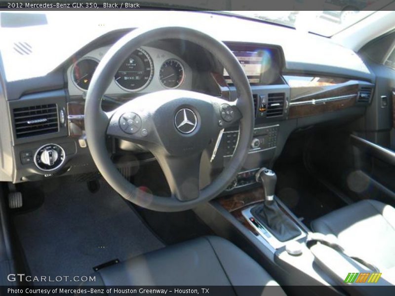 Black / Black 2012 Mercedes-Benz GLK 350