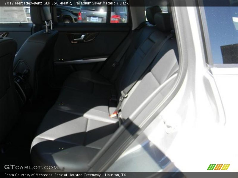 Palladium Silver Metallic / Black 2012 Mercedes-Benz GLK 350 4Matic