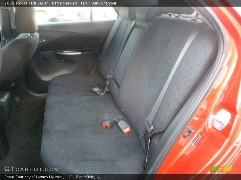 Barcelona Red Pearl / Dark Charcoal 2008 Toyota Yaris Sedan